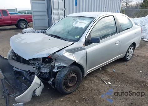 2003 Toyota Echo z USA, uszkodzony, nr VIN JTDAT123630267639